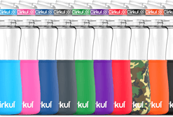 32oz. Plastic Bottle & Comfort Grip Lid + Chill Sleeve