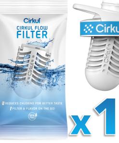 Cirkul Flow Filter (12-Pack) & New Comfort Grip Lid