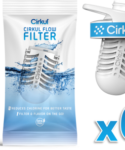 Cirkul Flow Filter (6-Pack) & New Comfort Grip Lid