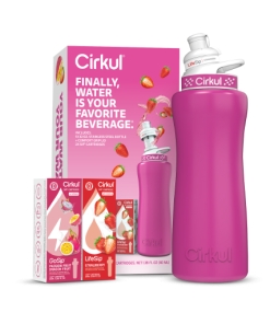 32oz. Hot Pink Stainless Steel Bottle Starter Kit