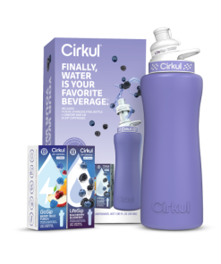 32oz. Matte Periwinkle Stainless Steel Bottle Starter Kit