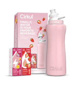 32oz. Blush Pink Stainless Steel Bottle Starter Kit