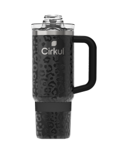 Limited Edition: 30oz. Black Leopard Travel StrawSip™ Tumbler