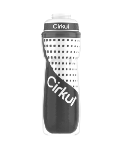 Limited Edition: 22oz. Gray Insulated Squeeze Plastic Bottle & Sport Lid