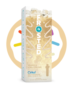 Frosted Vanilla Iced Coffee